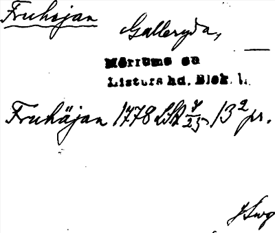 Bild på arkivkortet för arkivposten Fruhejan