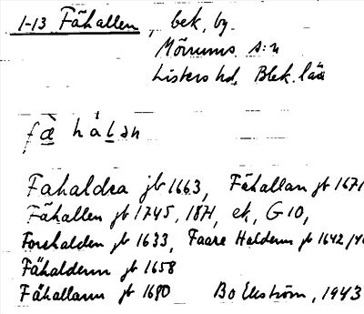 Bild på arkivkortet för arkivposten Fähallen