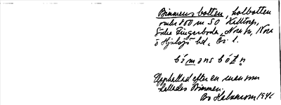Bild på arkivkortet för arkivposten Bimmens botten