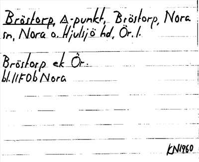Bild på arkivkortet för arkivposten Bröstorp