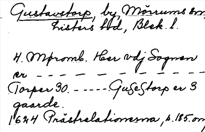 Bild på arkivkortet för arkivposten Gustavstorp