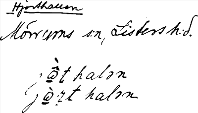 Bild på arkivkortet för arkivposten Hjorthallen