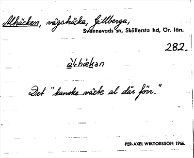 Bild på arkivkortet för arkivposten Alhäcken