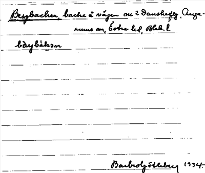 Bild på arkivkortet för arkivposten Bergbacken