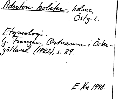 Bild på arkivkortet för arkivposten Aderton kobeter