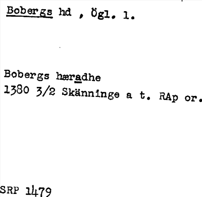 Bild på arkivkortet för arkivposten Bobergs