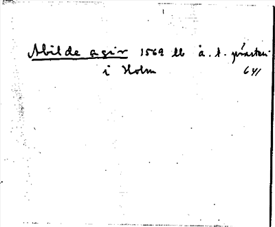 Bild på arkivkortet för arkivposten Abilde agir