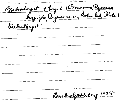 Bild på arkivkortet för arkivposten Birkatorpet
