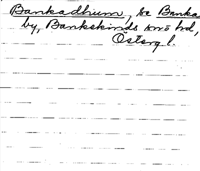 Bild på arkivkortet för arkivposten Bankadhum, se Banka