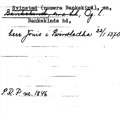 Bild på arkivkortet för arkivposten Svinstad
