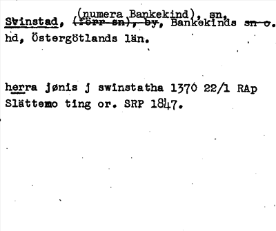 Bild på arkivkortet för arkivposten Svinstad