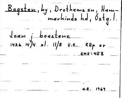 Bild på arkivkortet för arkivposten Bogsten