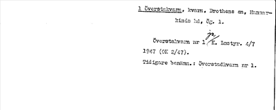 Bild på arkivkortet för arkivposten Överstakvarn