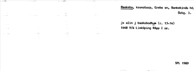 Bild på arkivkortet för arkivposten Baskebo