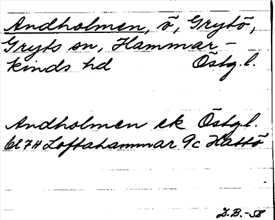 Bild på arkivkortet för arkivposten Andholmen
