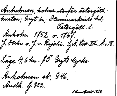 Bild på arkivkortet för arkivposten Anholmen