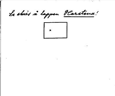 Bild på baksidan av arkivkortet för arkivposten Armnö