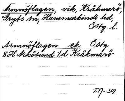 Bild på arkivkortet för arkivposten Armnöflagen