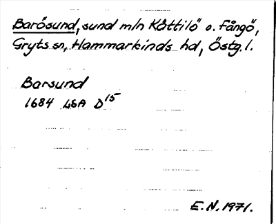 Bild på arkivkortet för arkivposten Barösund