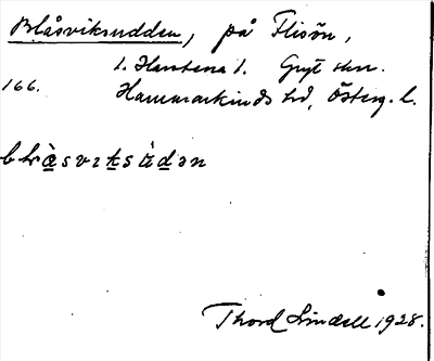 Bild på arkivkortet för arkivposten Blåsviksudden