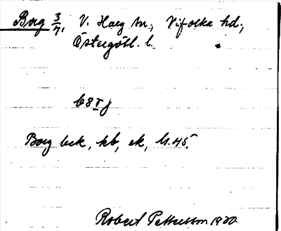 Bild på arkivkortet för arkivposten Borg