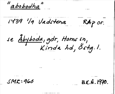 Bild på arkivkortet för arkivposten »abobodha»