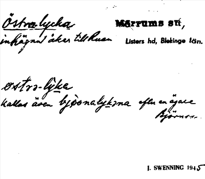 Bild på arkivkortet för arkivposten Östra-lycka