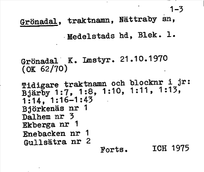 Bild på arkivkortet för arkivposten Grönadal