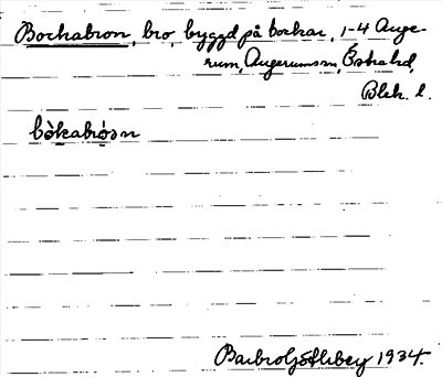 Bild på arkivkortet för arkivposten Bockabron