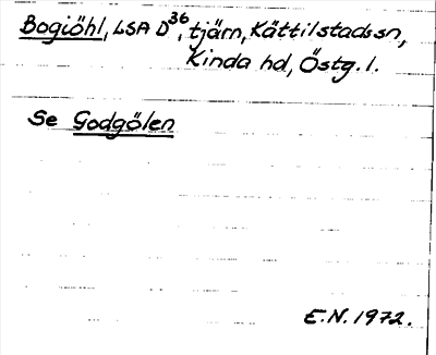 Bild på arkivkortet för arkivposten Bogiöhl