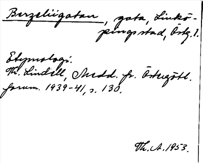 Bild på arkivkortet för arkivposten Berzelügatan