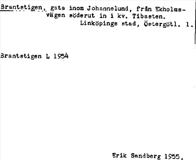 Bild på arkivkortet för arkivposten Brantstigen