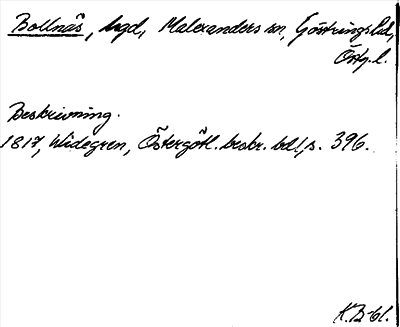 Bild på arkivkortet för arkivposten Bollnäs