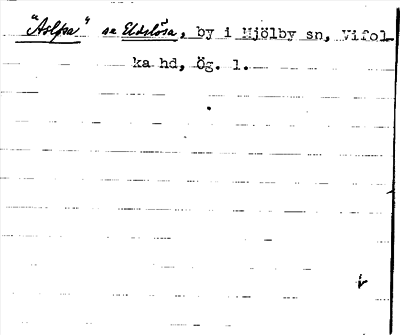 Bild på arkivkortet för arkivposten »Asløsa», se Eldslösa
