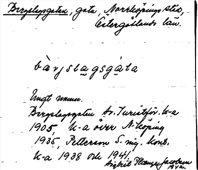 Bild på arkivkortet för arkivposten Bergslagsgatan
