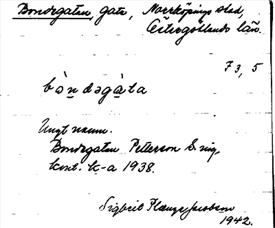 Bild på arkivkortet för arkivposten Bondegatan