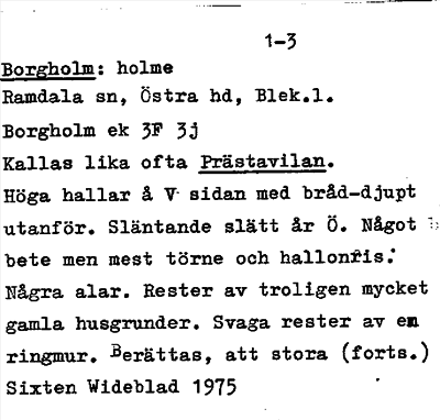 Bild på arkivkortet för arkivposten Borgholm