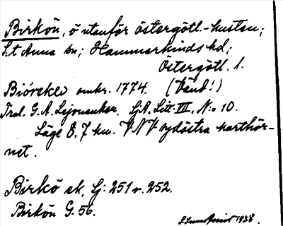 Bild på arkivkortet för arkivposten Birkön