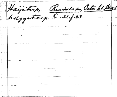 Bild på arkivkortet för arkivposten Haijetorp