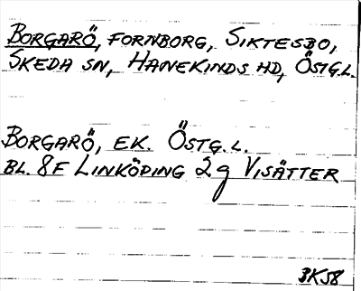 Bild på arkivkortet för arkivposten Borgarö