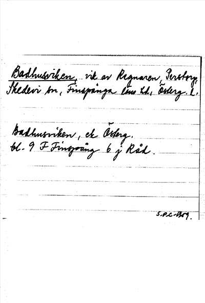 Bild på arkivkortet för arkivposten Badhusviken