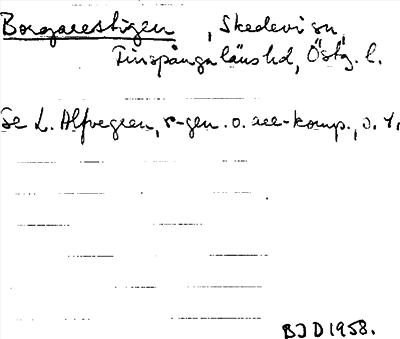 Bild på arkivkortet för arkivposten Borgarestigen