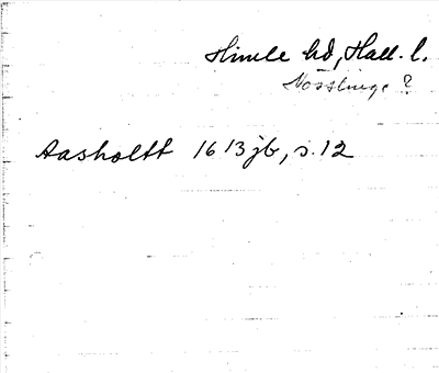 Bild på arkivkortet för arkivposten »Aasholtt»