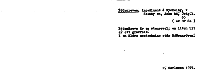 Bild på arkivkortet för arkivposten Björnreven