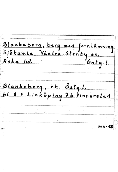 Bild på arkivkortet för arkivposten Blankeberg