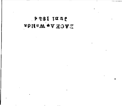 Bild på baksidan av arkivkortet för arkivposten Backalyckan