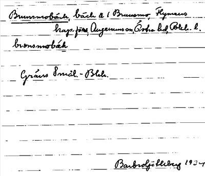 Bild på arkivkortet för arkivposten Brunnsmobäck