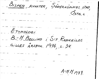 Bild på arkivkortet för arkivposten Bispen