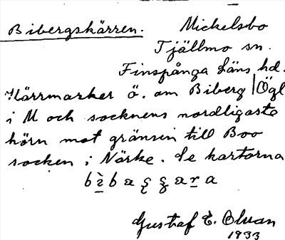 Bild på arkivkortet för arkivposten Bibergskärren