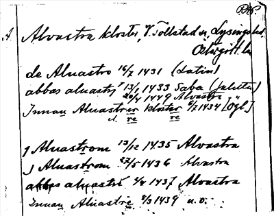 Bild på arkivkortet för arkivposten Alvastra kloster